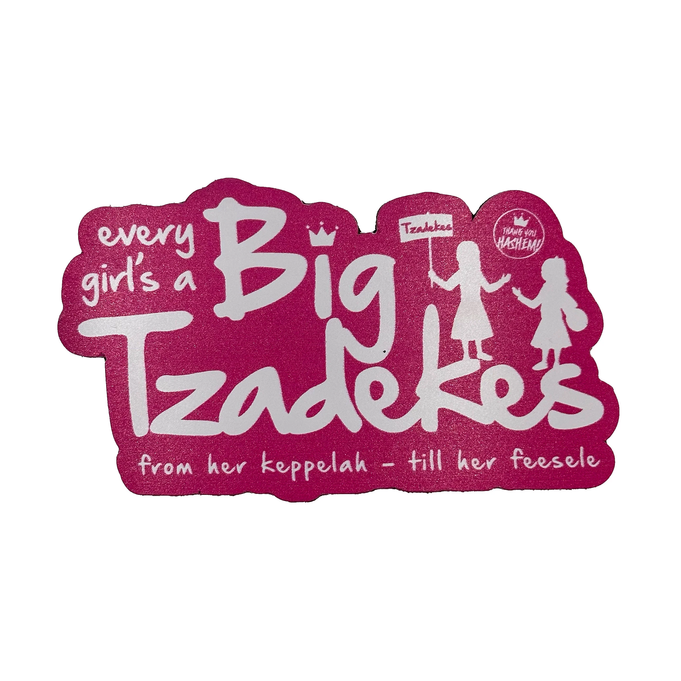 Big Tzadik  / Big Tzadekes CAR MAGNET - Image 4