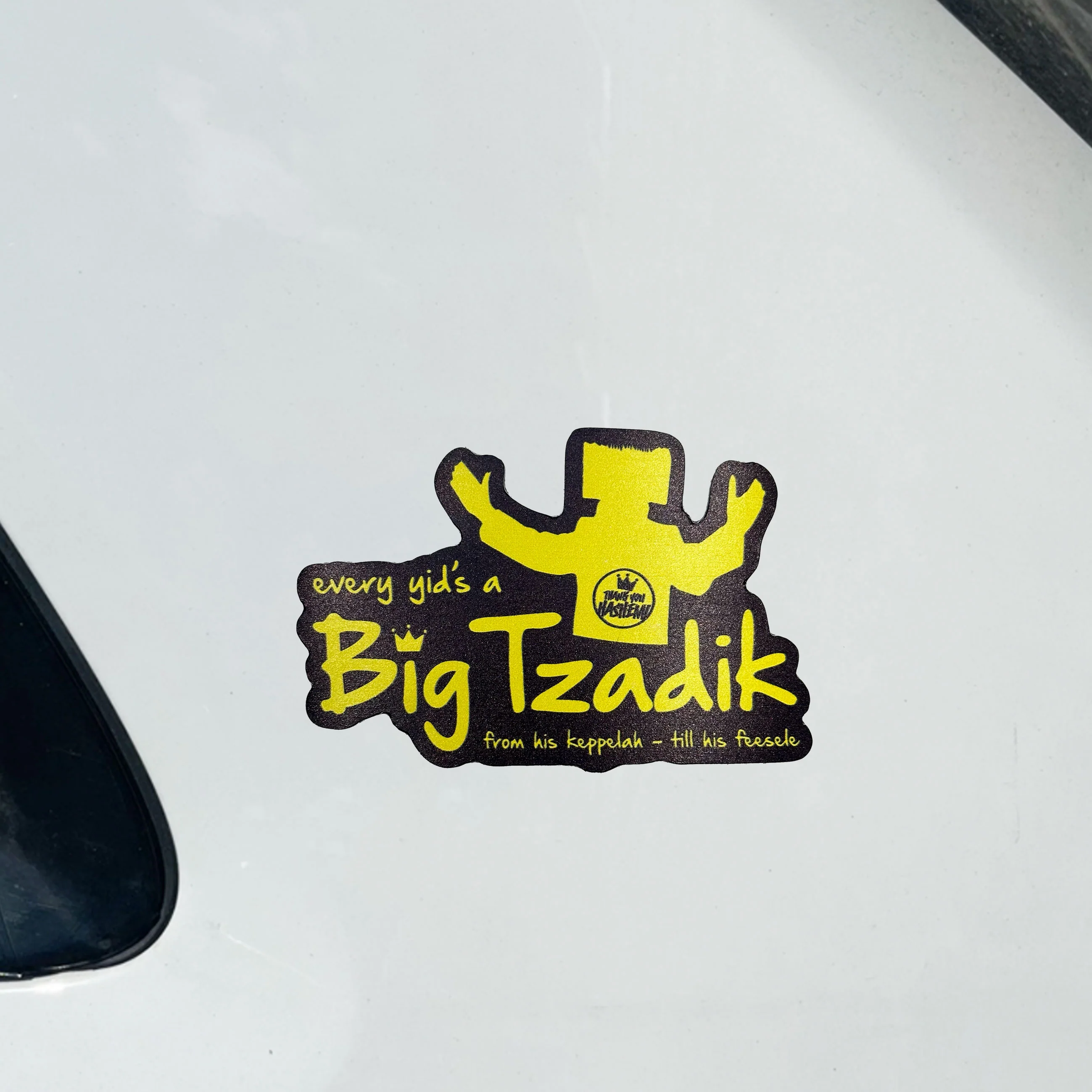 Big Tzadik  / Big Tzadekes CAR MAGNET - Image 6