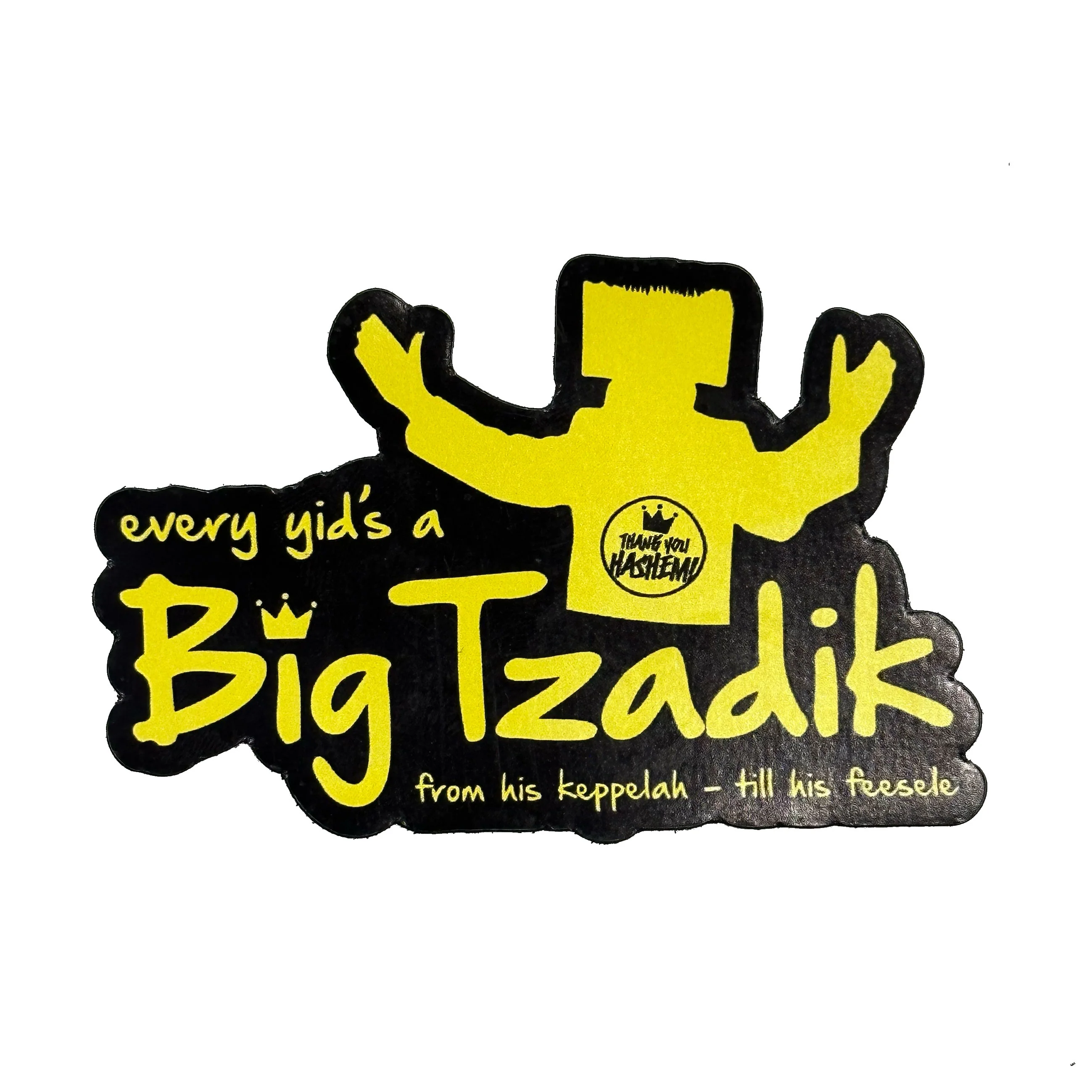 Big Tzadik  / Big Tzadekes STICKERS - Image 3