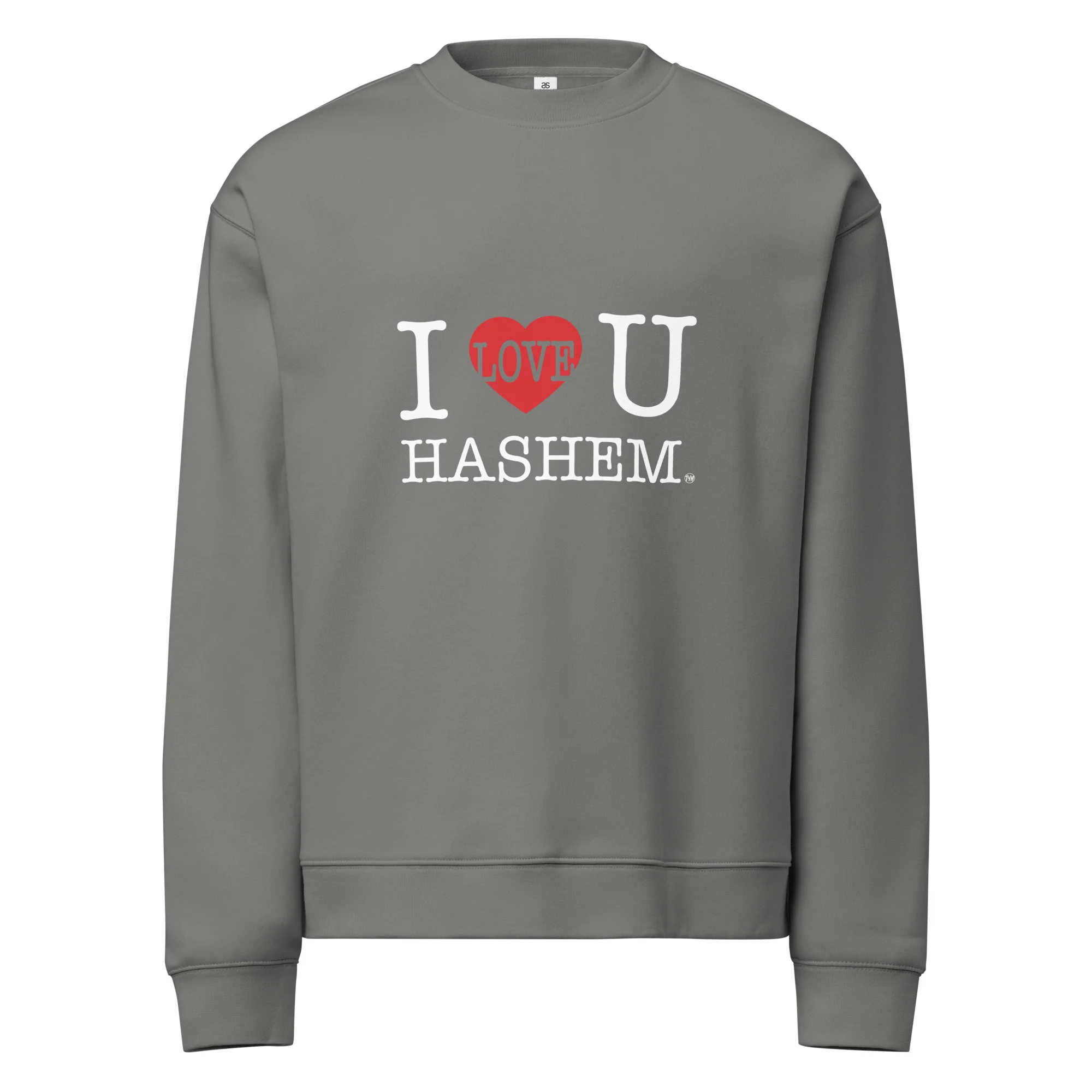 I Love You Hashem Crew Neck - Image 5