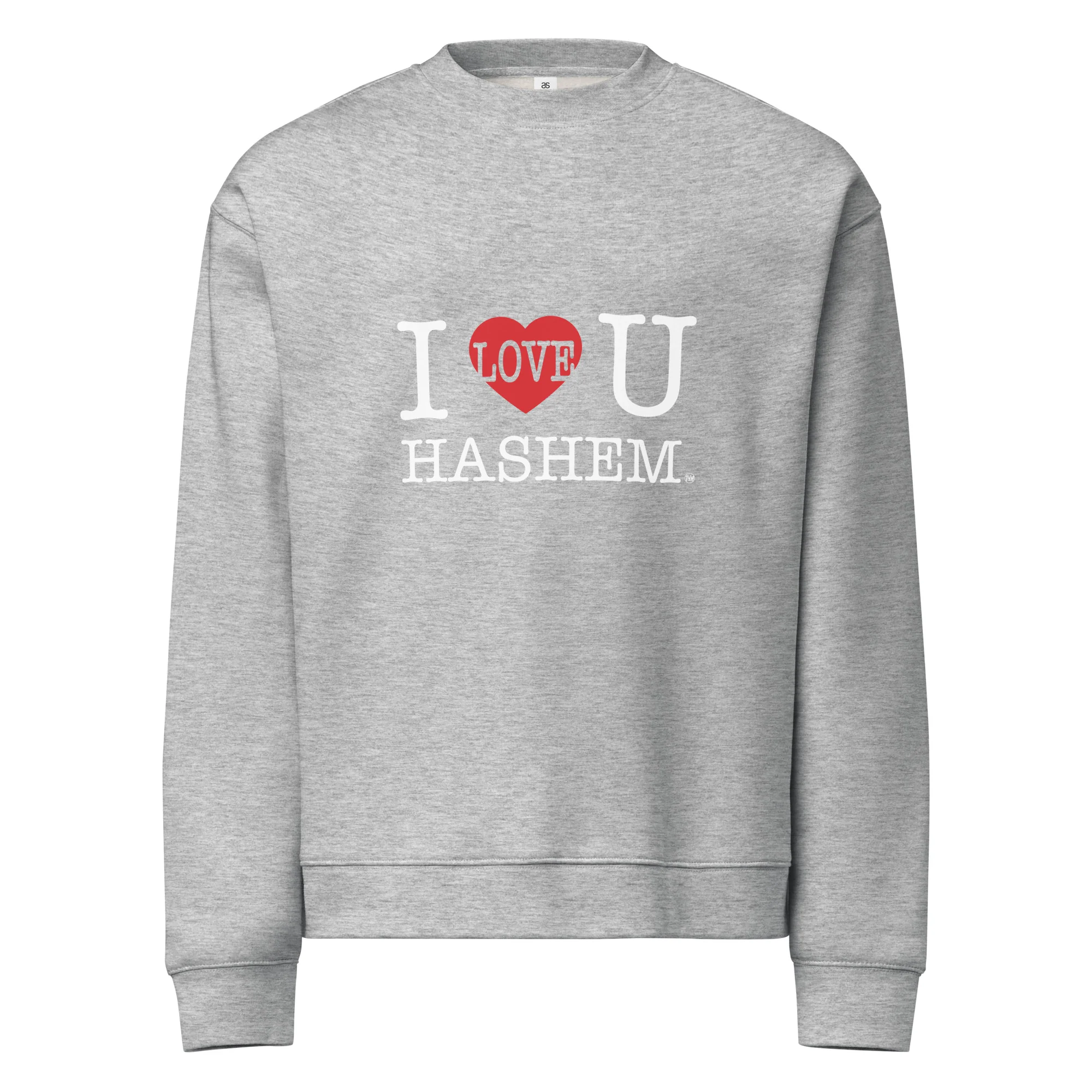 I Love You Hashem Crew Neck - Image 9