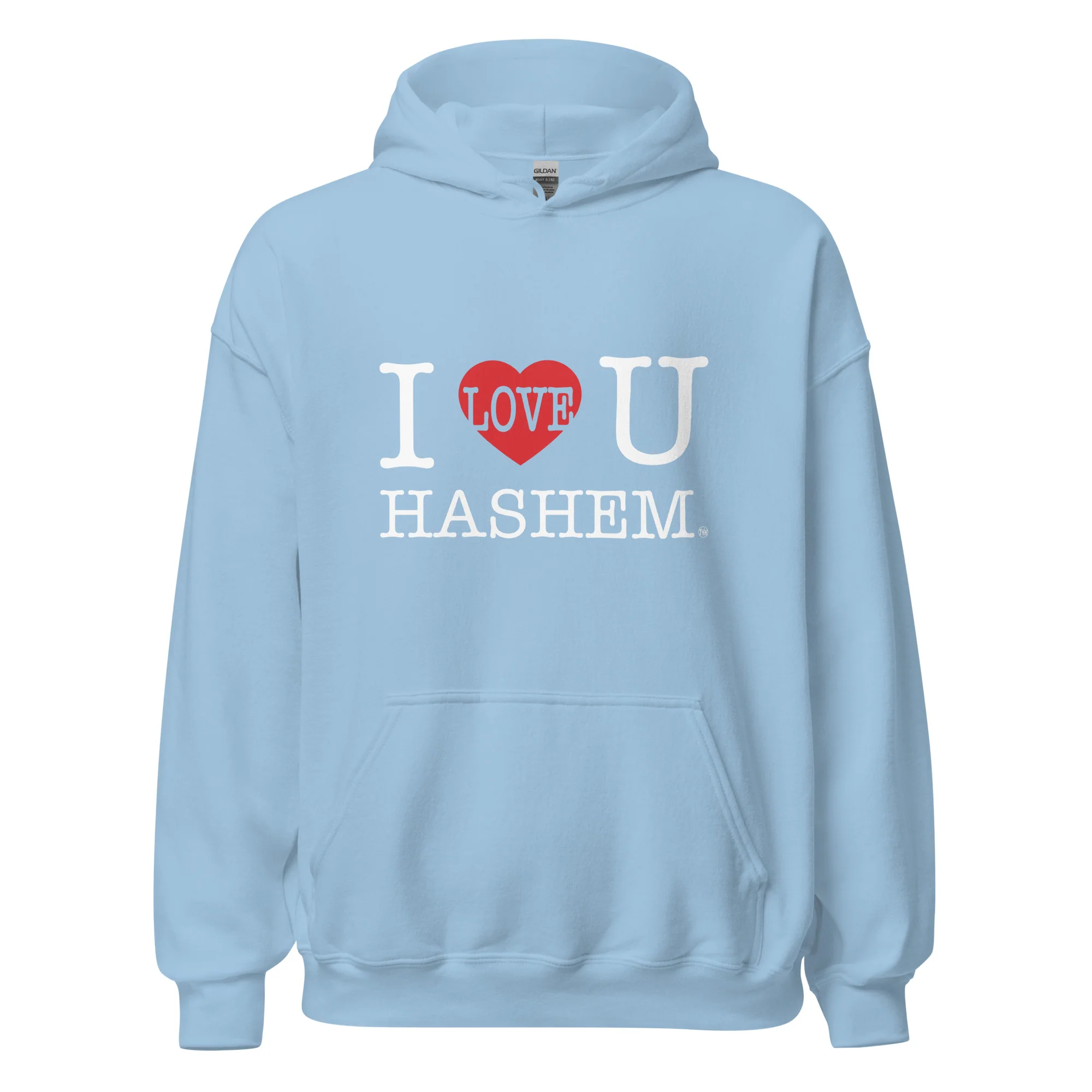 I Love You Hashem Hoodie - Image 45