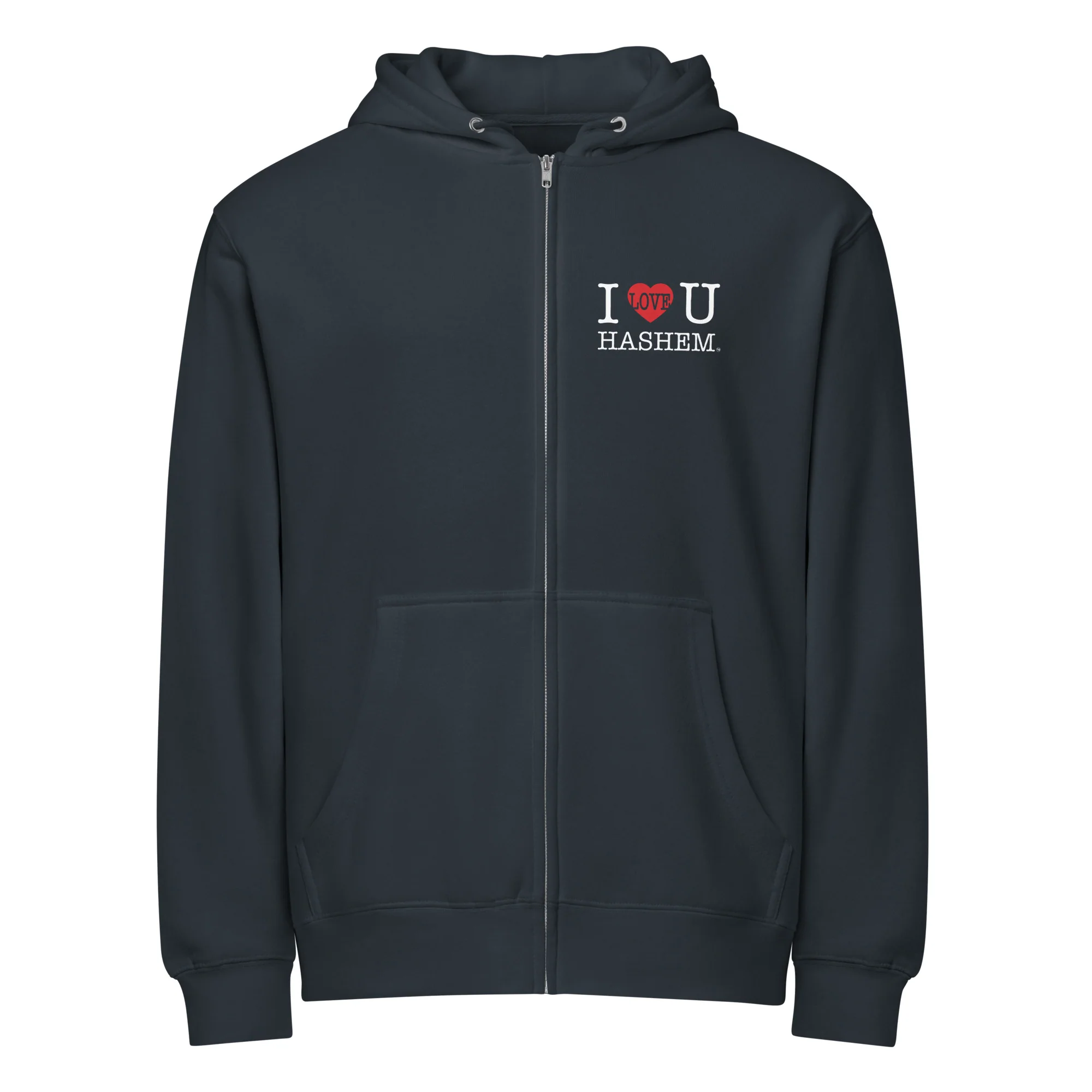 I Love You Hashem Zip-up - Image 5