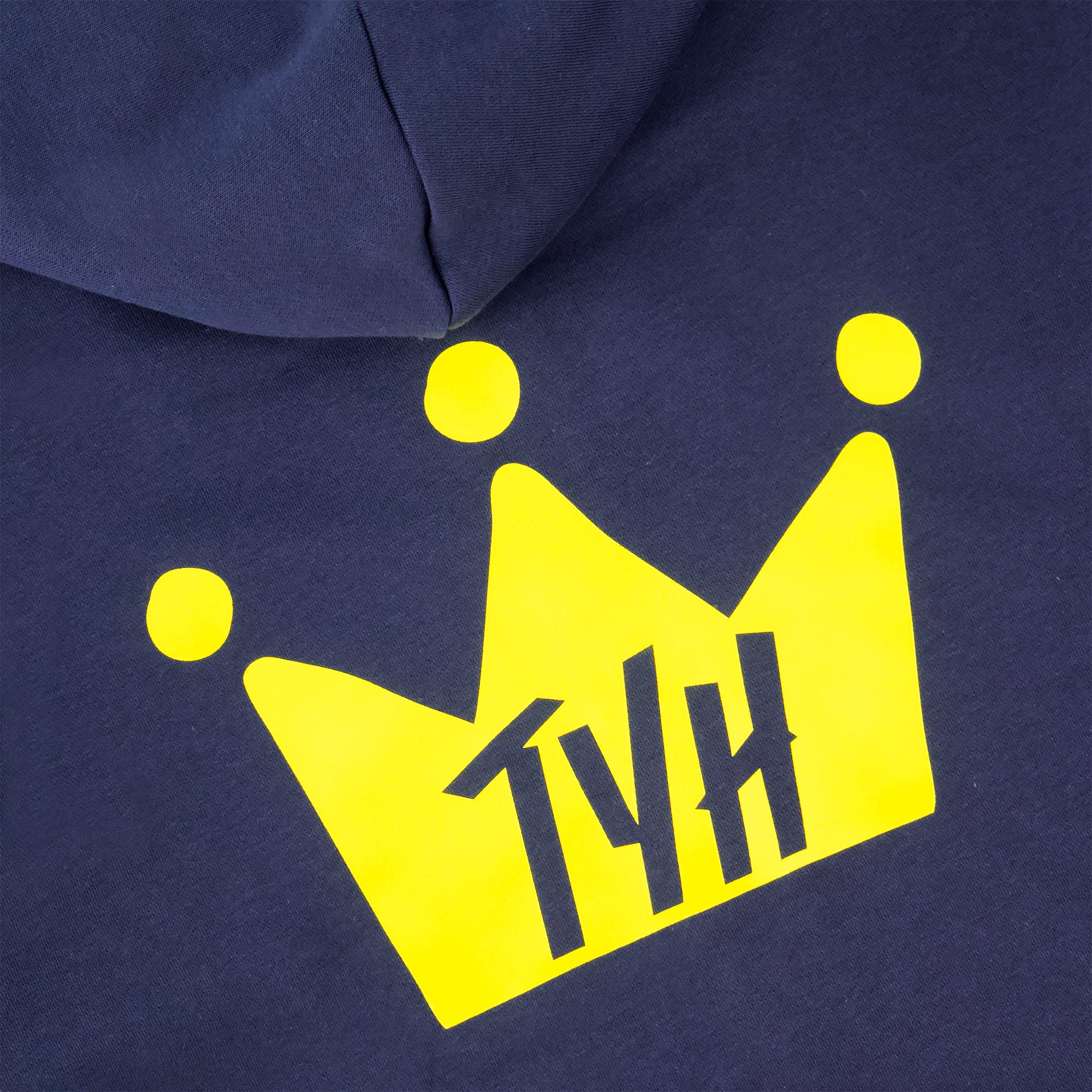 Sweatshirt / Navy with Yellow Logo - Image 4